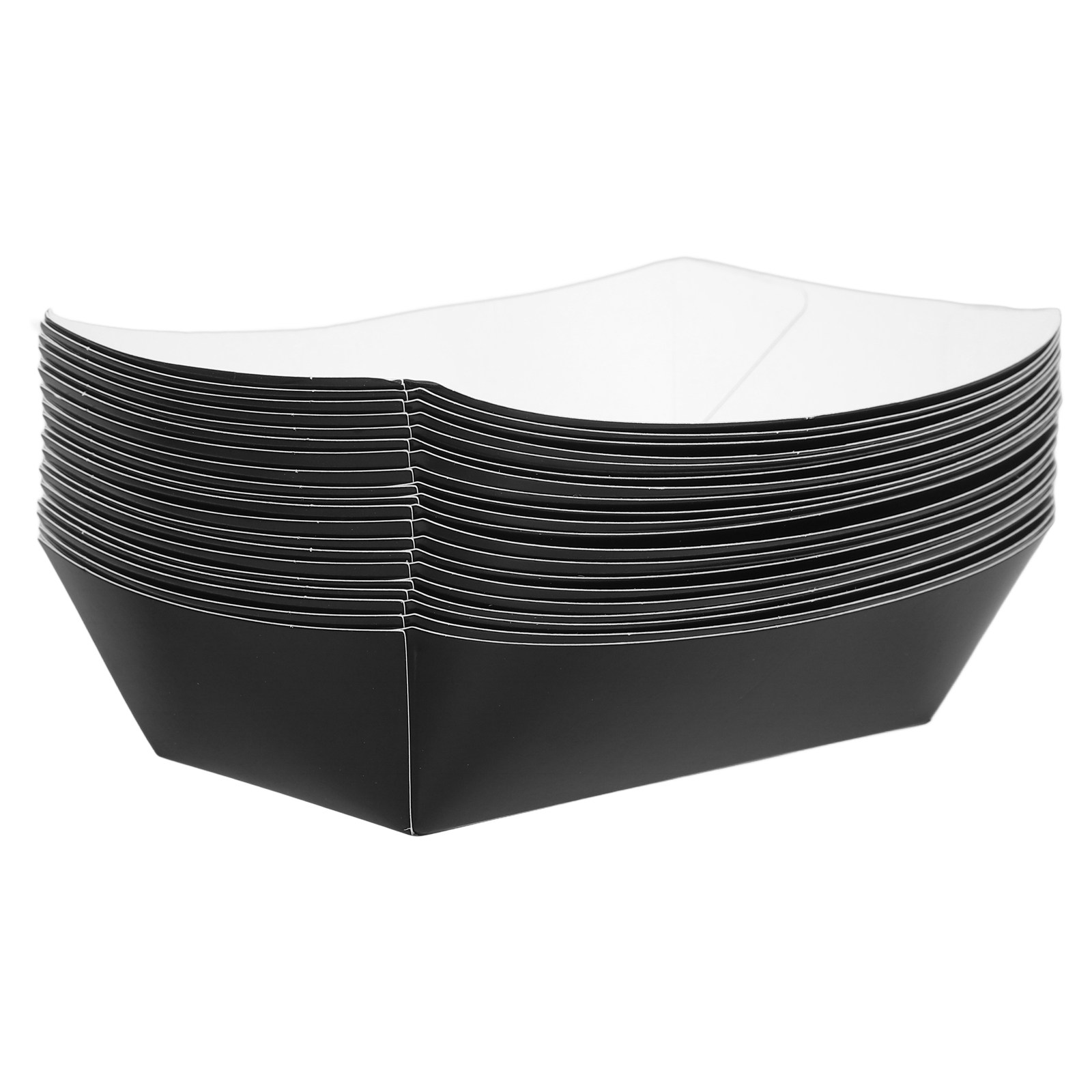 Meal Prep With Chicken - 20個入りクラフト紙製オープントップ使い捨て食品容器 ホットドッグボックス バーベキュー用チキンウィング テイクアウト ミールプレップ用 防漏加工
