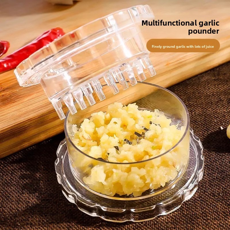 手動式ガーリッククラッシャー プレスツイストガーリックチョッ - Meal Prep Manual のレビューと価格