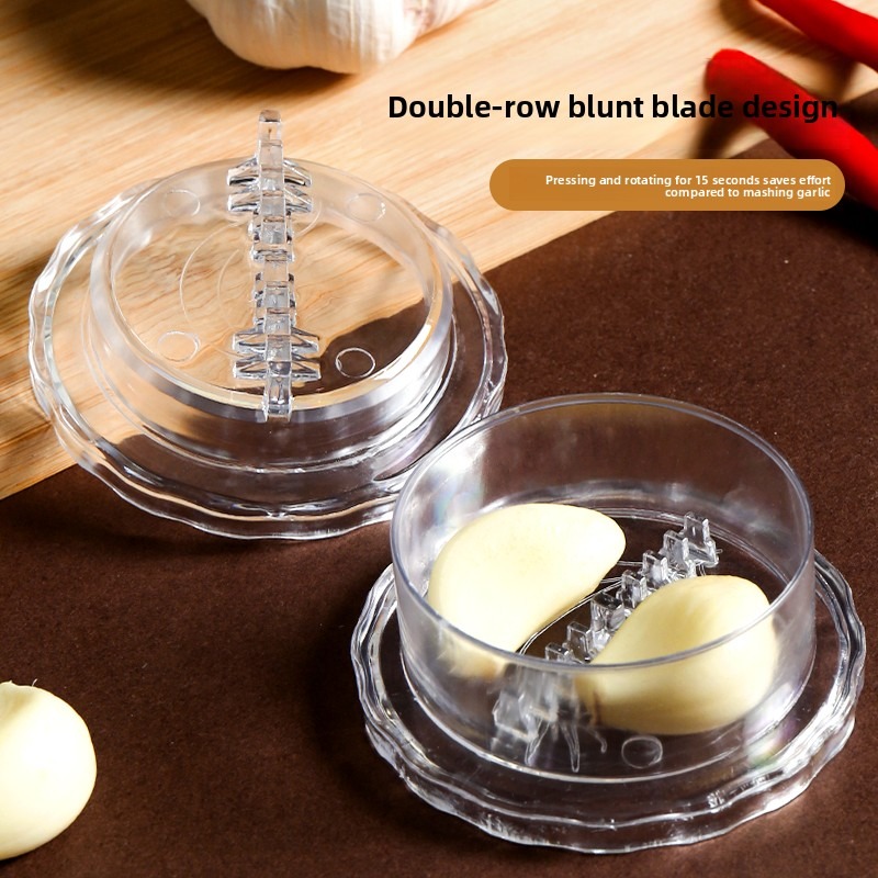 手動式ガーリッククラッシャー プレスツイストガーリックチョッ - Meal Prep Manual のレビューと価格