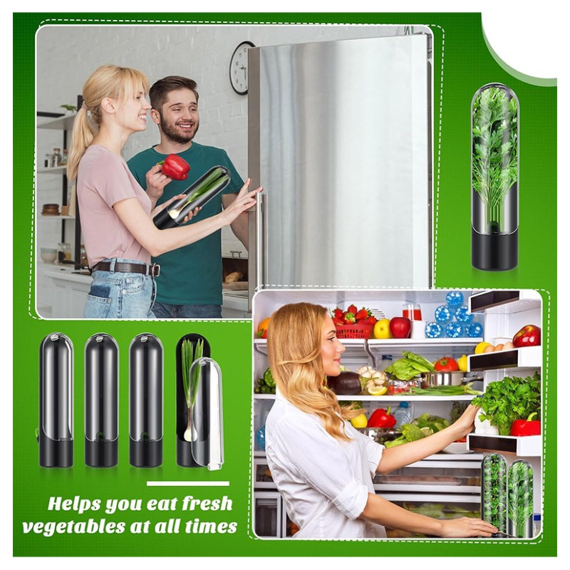 1/2/3個入り ハーブ保存容器 フレッシュハーブキーパー  - Herb Keeper Bottle のレビューと価格