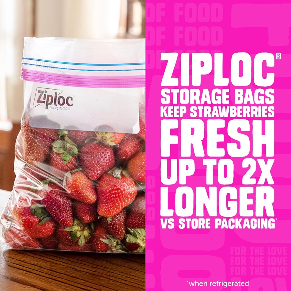 スタンドアップボトムクォートフードストレージバッグ 簡単充填 - Meal Prep Freezer のレビューと価格
