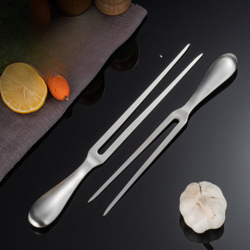 304ステンレス鋼製ミートカービングフォーク 11インチ バ - Meal Prep Chef のレビューと価格