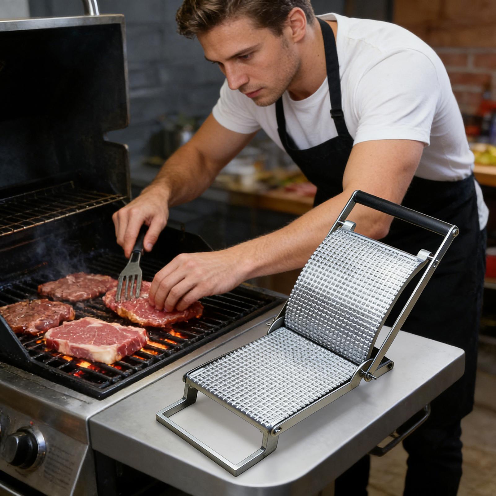 肉軟化剤 ステンレス製 手動 キッチンガジェット キッチン用 - Meal Prep Manual のレビューと価格