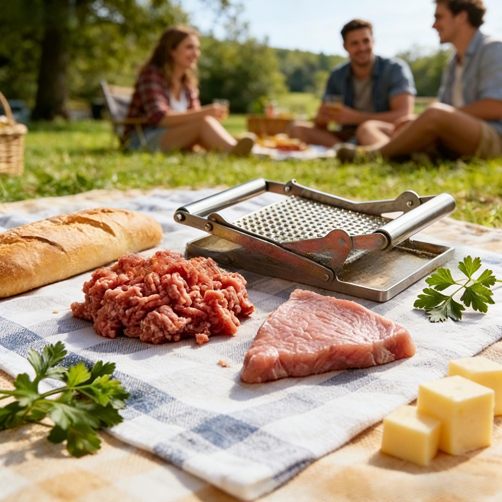 肉軟化剤 ステンレス製 手動 キッチンガジェット キッチン用 - Meal Prep Manual のレビューと価格