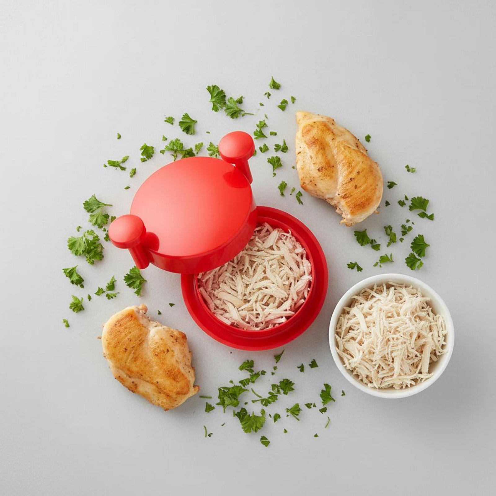 鶏胸肉シュレッダー 高タンパク質ミールプレップ用鶏肉シュレッ - Meal Prep With Chicken のレビューと価格