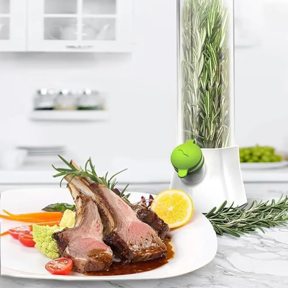 野菜のメンテナンスボトル、ハーブセーバー、収納容器、新鮮なハ - Herb Keeper Bottle のレビューと価格
