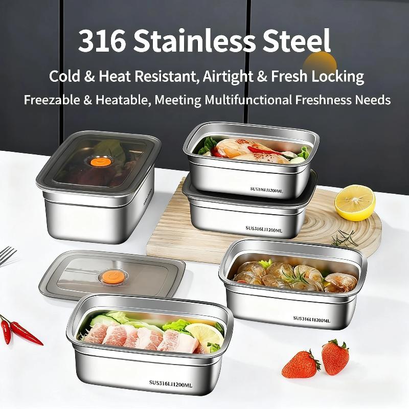 ホットセール ステンレス製 キャンプ用ランチボックス 密閉型 - Meal Prep Freezer のレビューと価格