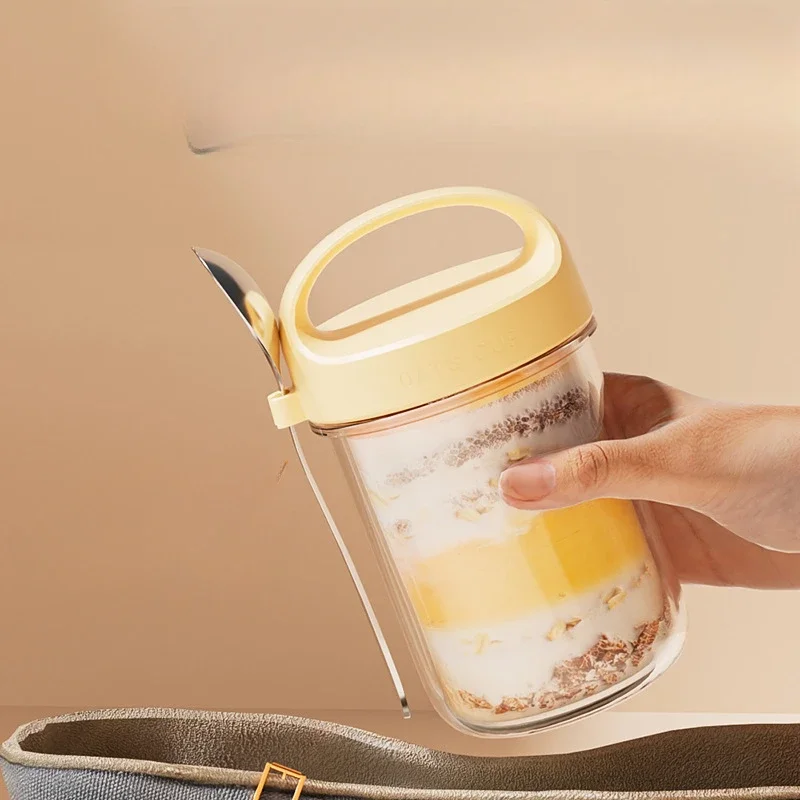 420 ミリリットル新しい朝食カップオートミールシリアルナッ - Meal Prep Oatmeal Jars のレビューと価格