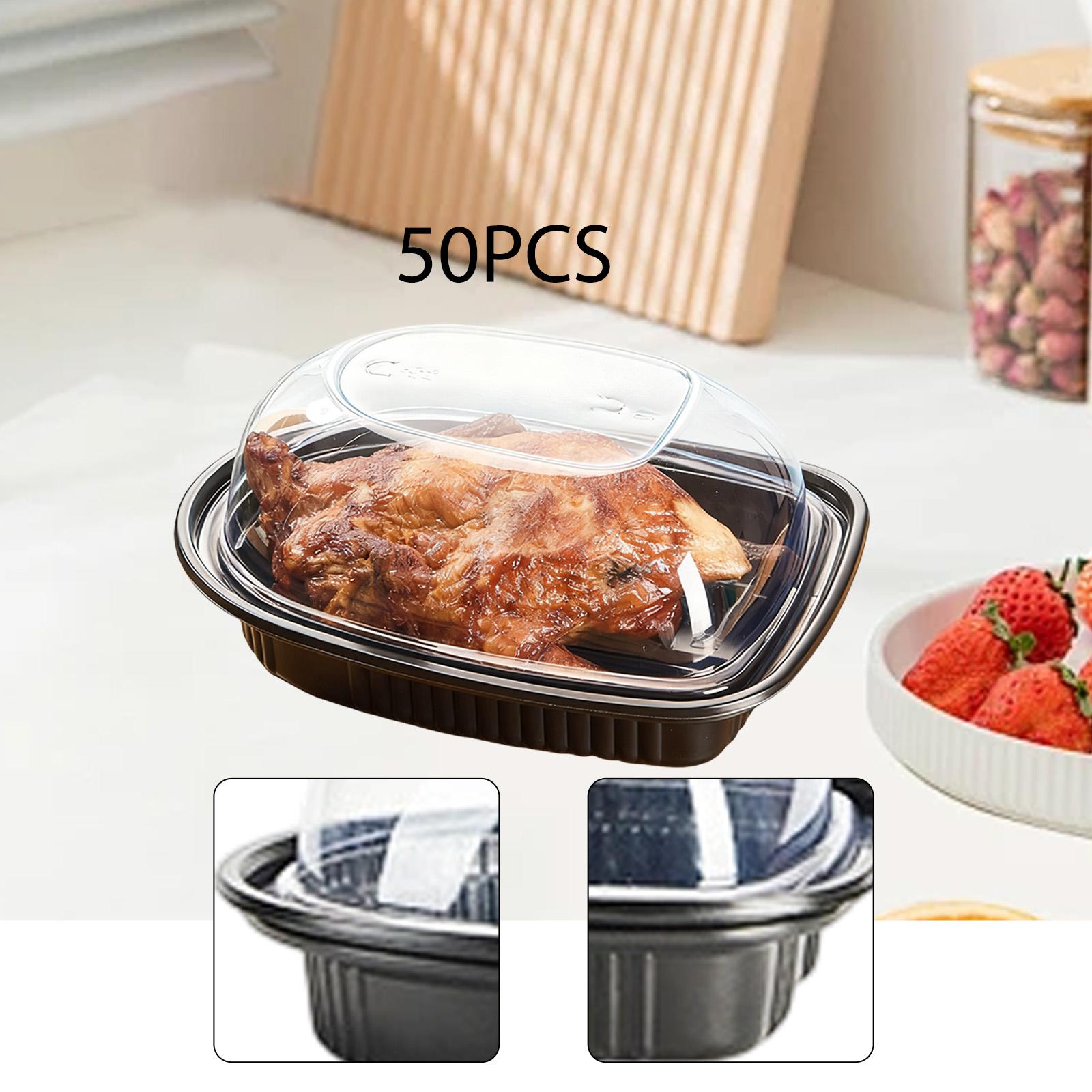 50x ロティサリーチキンロースター容器 食事準備容器 ポー - Meal Prep With Chicken のレビューと価格