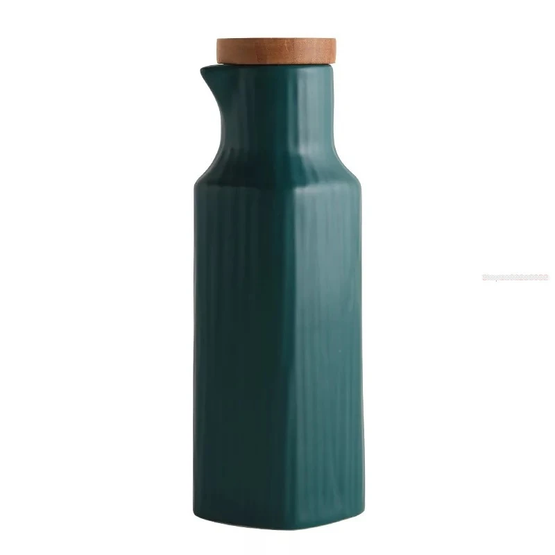 家庭用調味料入れ 蓋付き セラミック醤油ボトル 食用油 酢  - Herb Keeper Bottle のレビューと価格