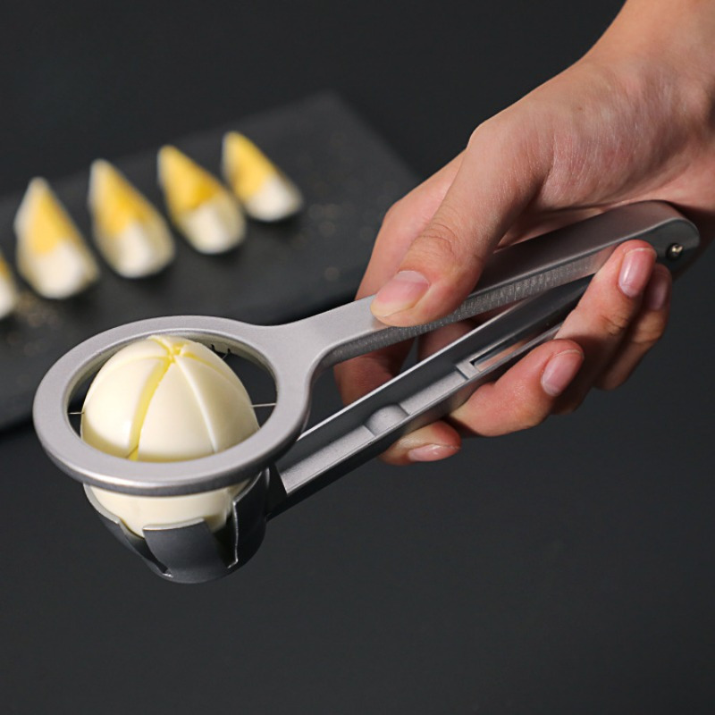 便利なステンレス製エッグスライサー手動キッチンツール固ゆで卵 - Meal Prep Manual のレビューと価格