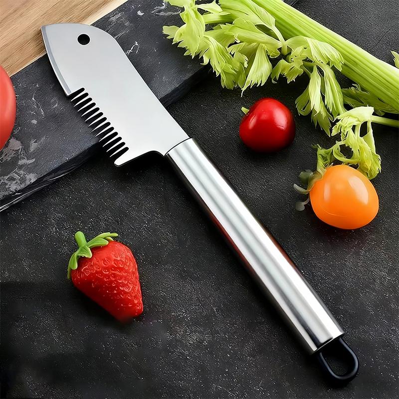 2個入りステンレス製ネギ千切りナイフ、鋭利な刃で家庭のキッチ - Meal Prep For Cutting のレビューと価格