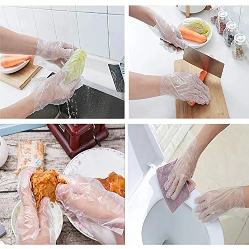 使い捨て透明手袋 ラテックスフリー 食品準備用安全手袋 料理 - Meal Prep Chef のレビューと価格