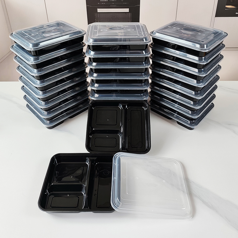 3コンパートメント 34オンス/1000ml、12/35個入 - Meal Prep Freezer のレビューと価格